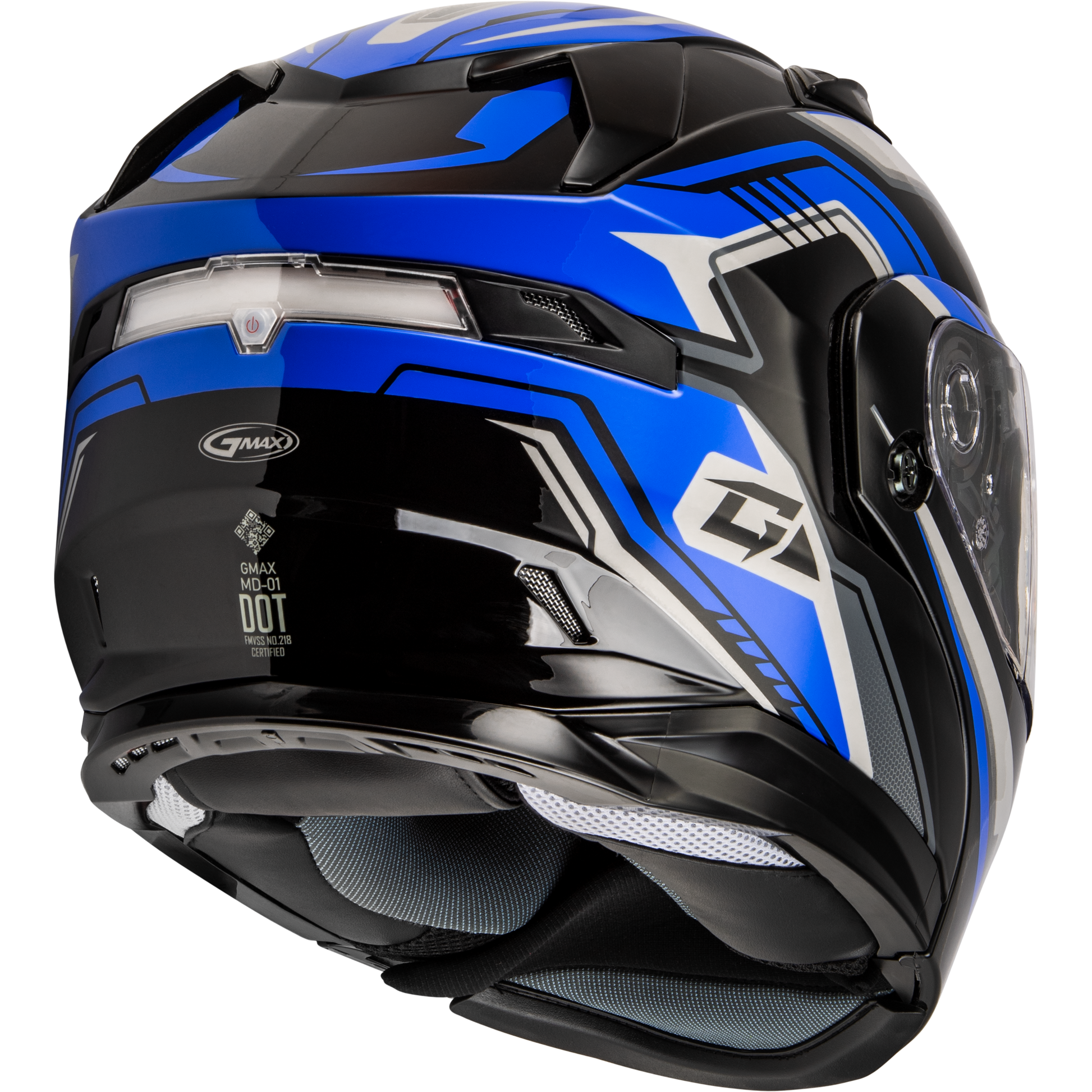 Md 01s Transistor Snow Helmet Blue/Black Sm