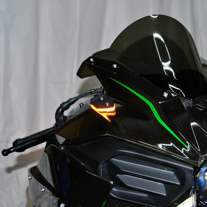 Mirror Block Off Turn Signals Kaw