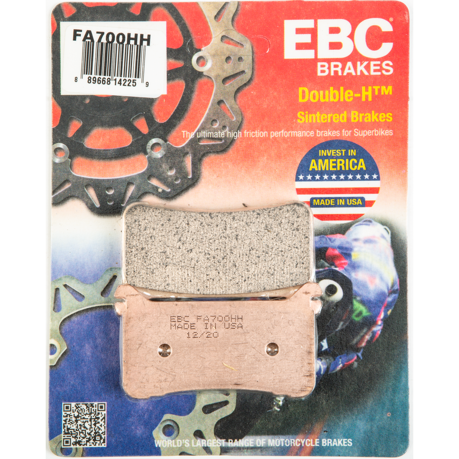 Brake Pads Fa700hh Double H Sintered