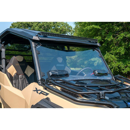 Seizmik Toolless Versa-Vent Windshield, Polycarbonate - Polaris General