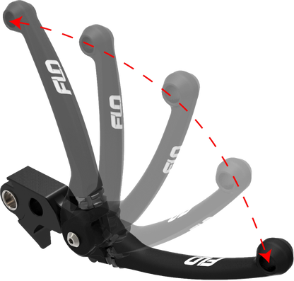 Mx Style Lever Set Black `23 24 Cvo