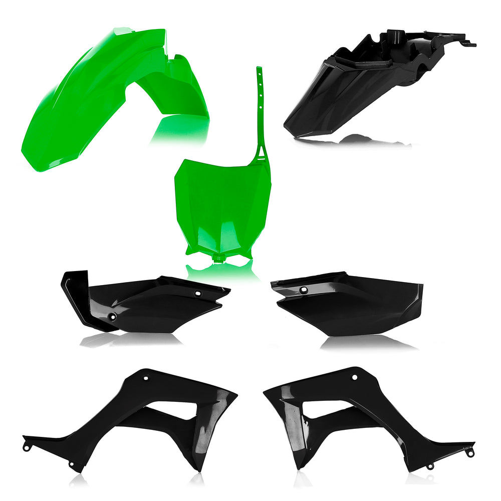 Full Plastic Kit Hon Green/Black