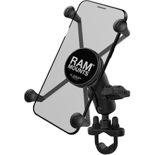 X Grip Large Phone Mount W/Handlebar U Bolt Base Short