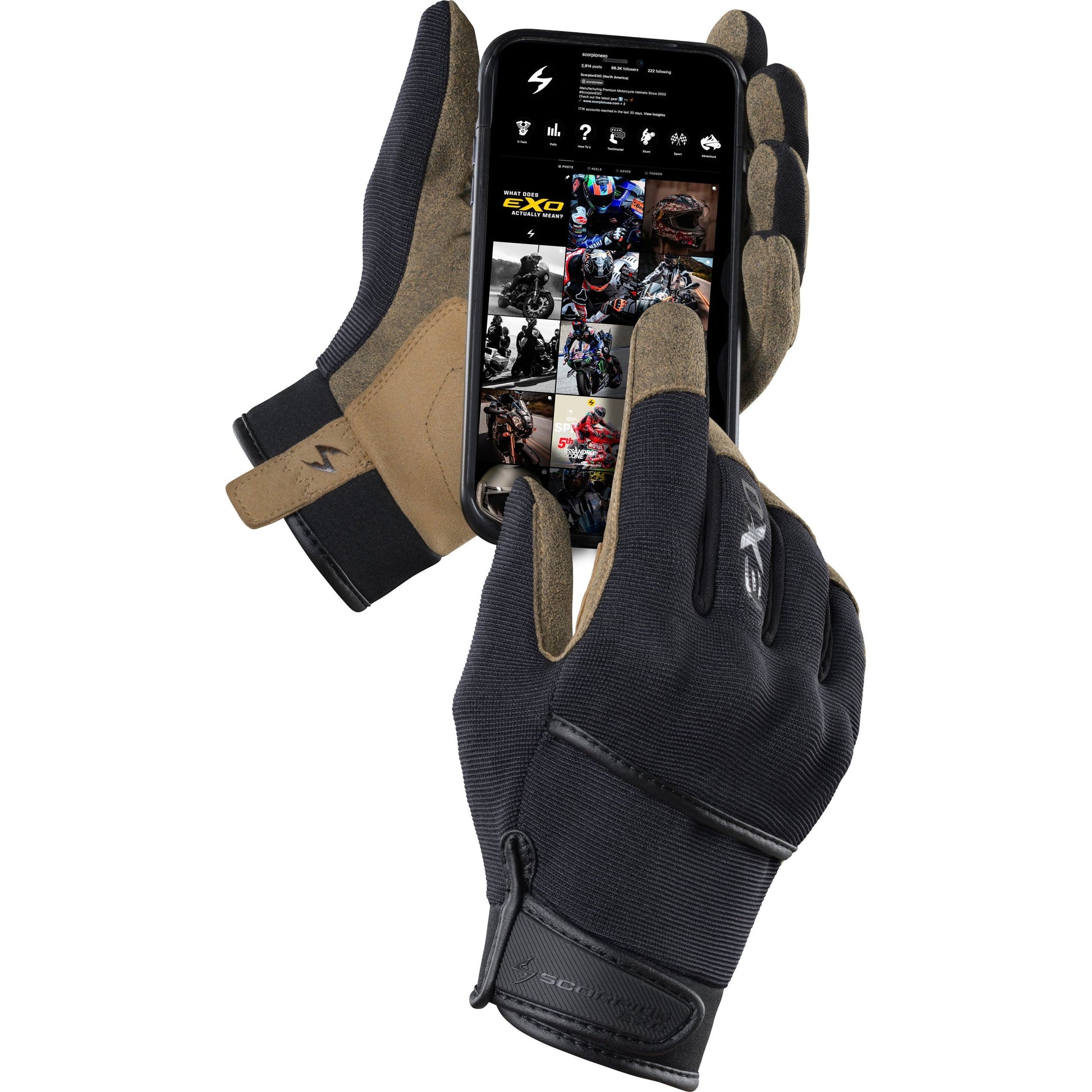 Stealth Grip Gloves Black Md