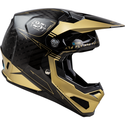 Formula S Carbon Legacy Helmet Black/Gold Sm