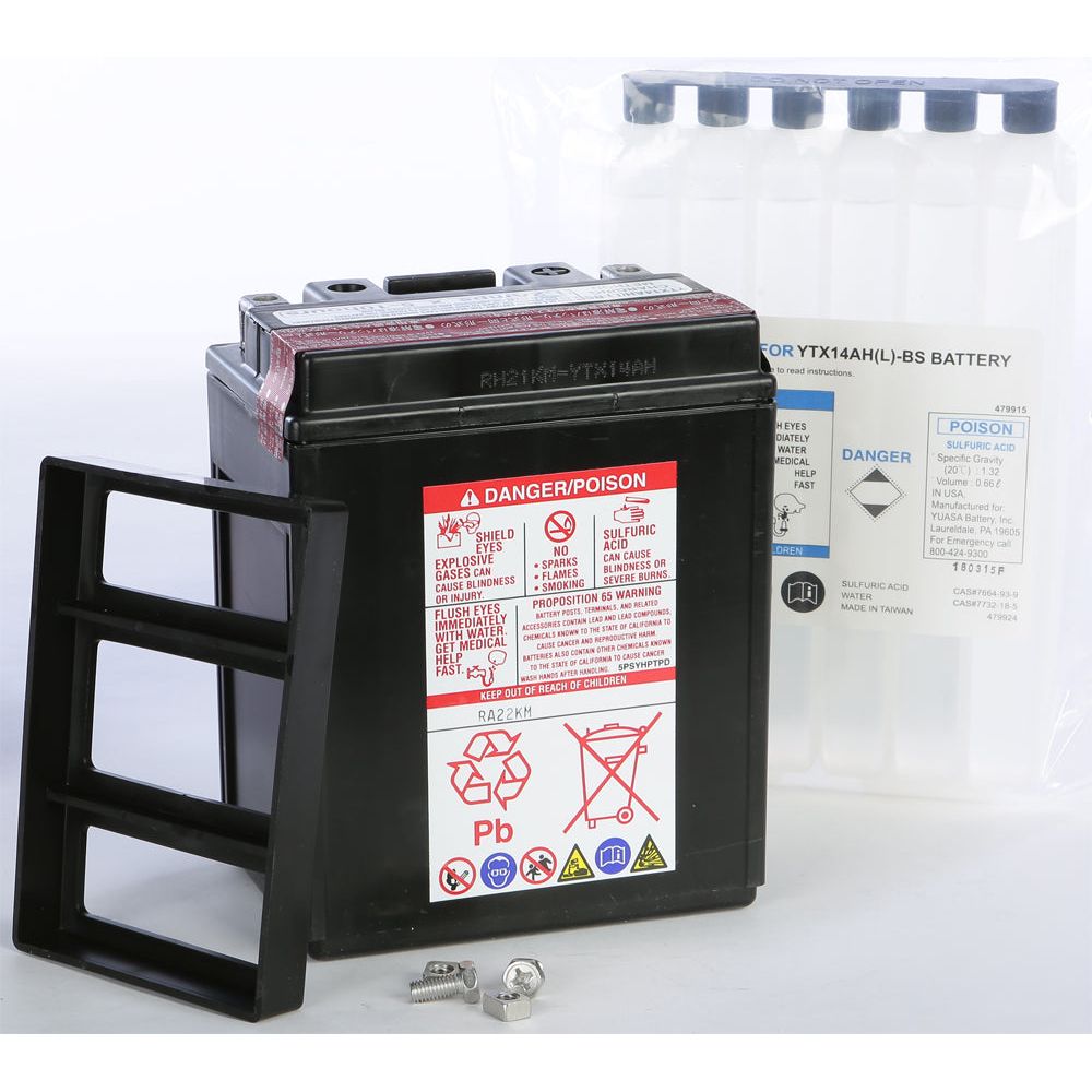 Battery Ytx14ah Bs Maintenance Free