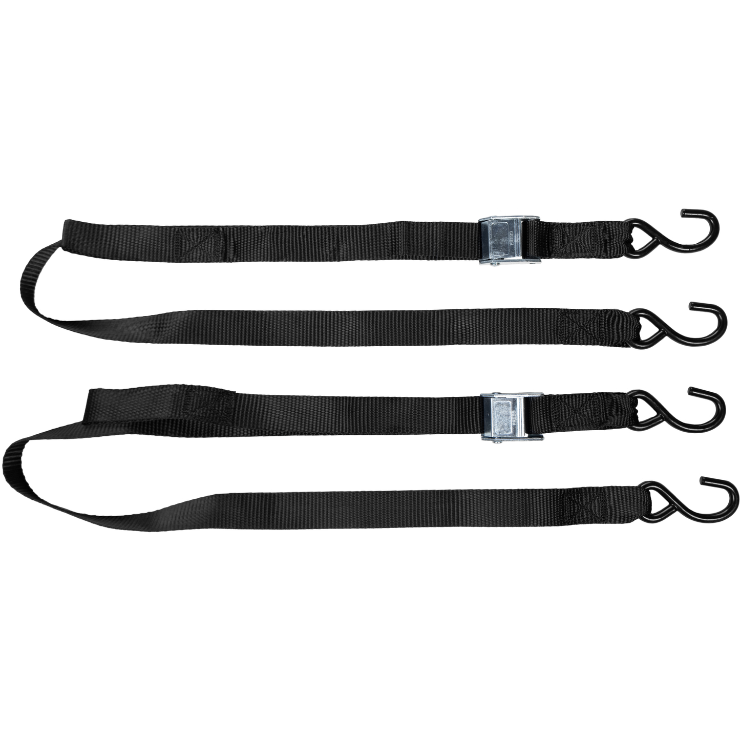 1.5" X 6' Tie Down Soft Tie Black 2/Pk