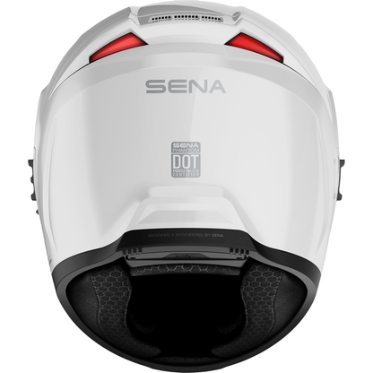 SENA Phantom Helmet - Gloss White - Medium PHANTOM-GW00M3