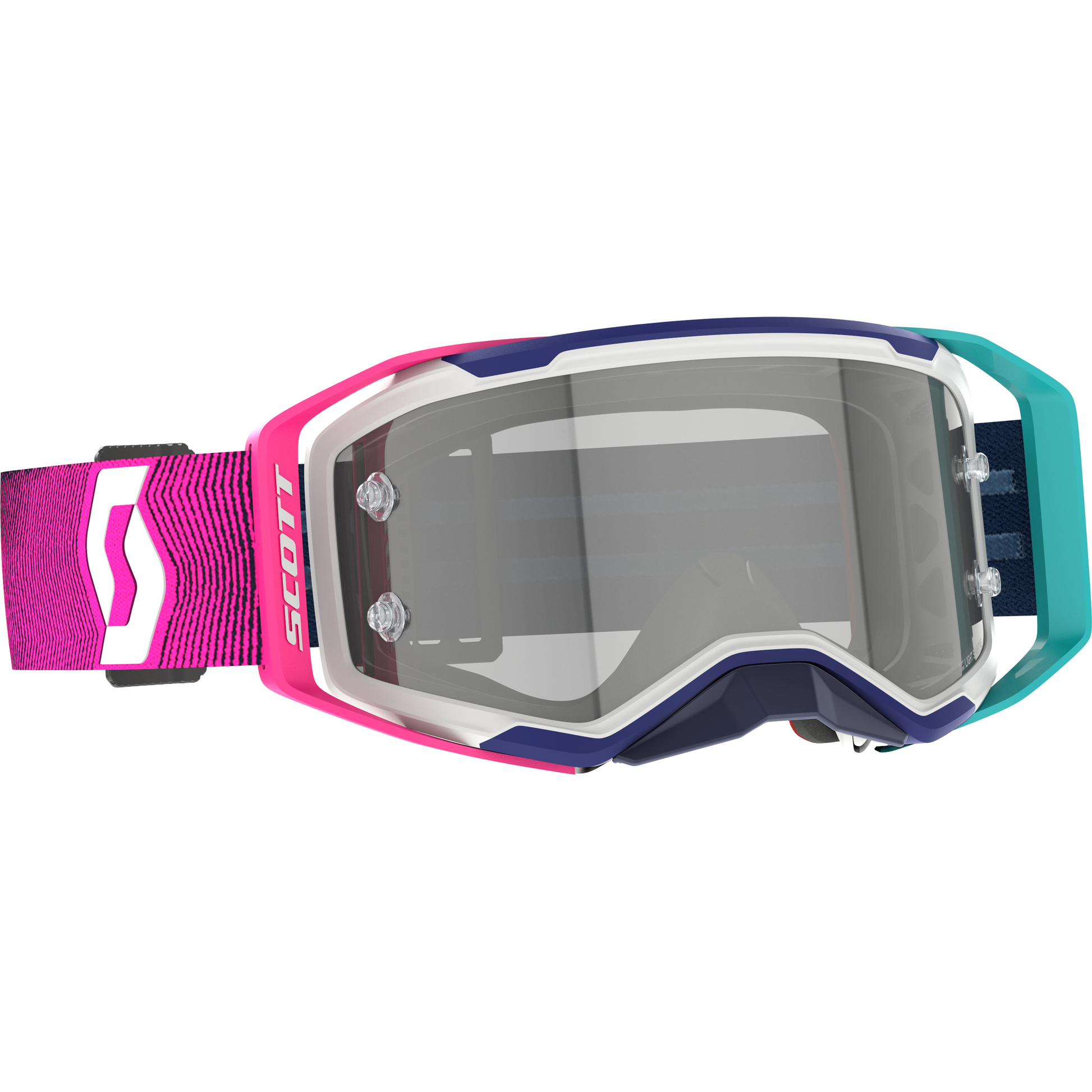 Prospect 2.0 Ls Goggle Stlth Bl/Rad Pnk Ls Grey Wrks