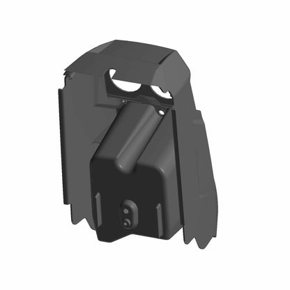 Polaris Ranger Main Console, Center, Black, Genuine OEM Part 5450124-070, Qty 1