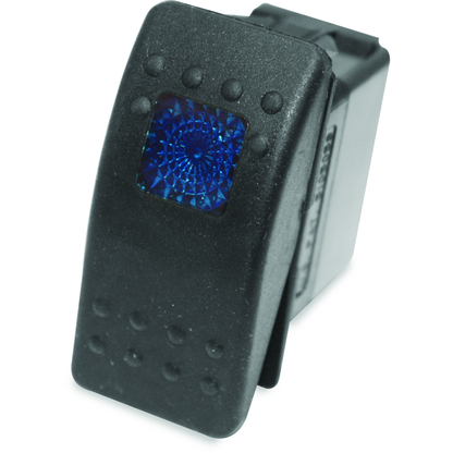 DragonFire Racing Lighted Switch On/Off Rocker Switch Blue Lite