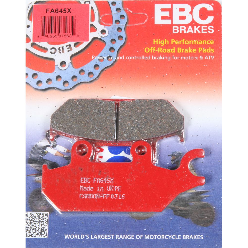 Brake Pads Fa645x Carbon X Series