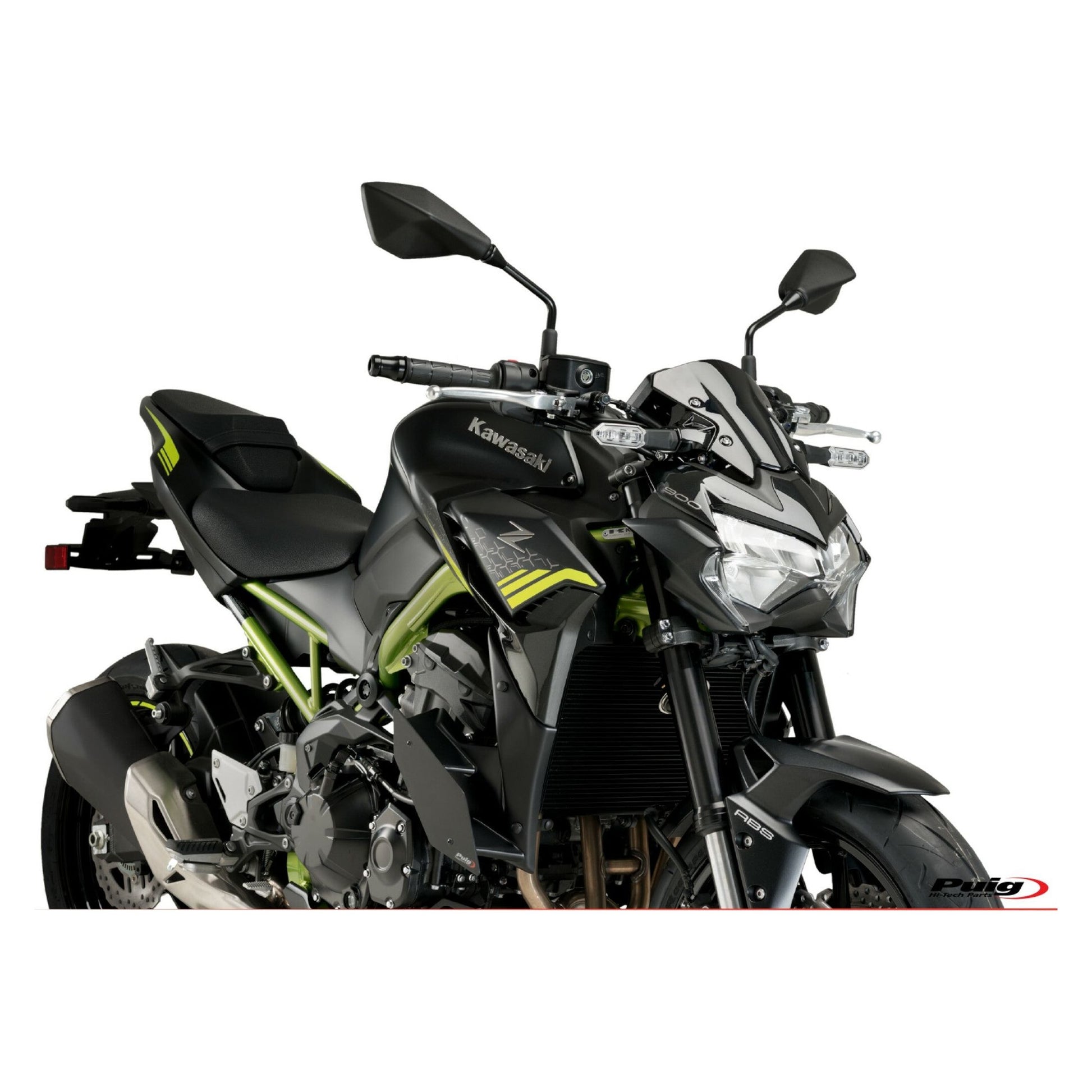 Downforce Side Spoilers Black Kaw