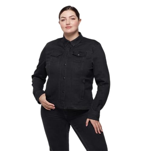 Indian Motorcycle Women's Alex Denim Jacket, Black - XL - 283336409