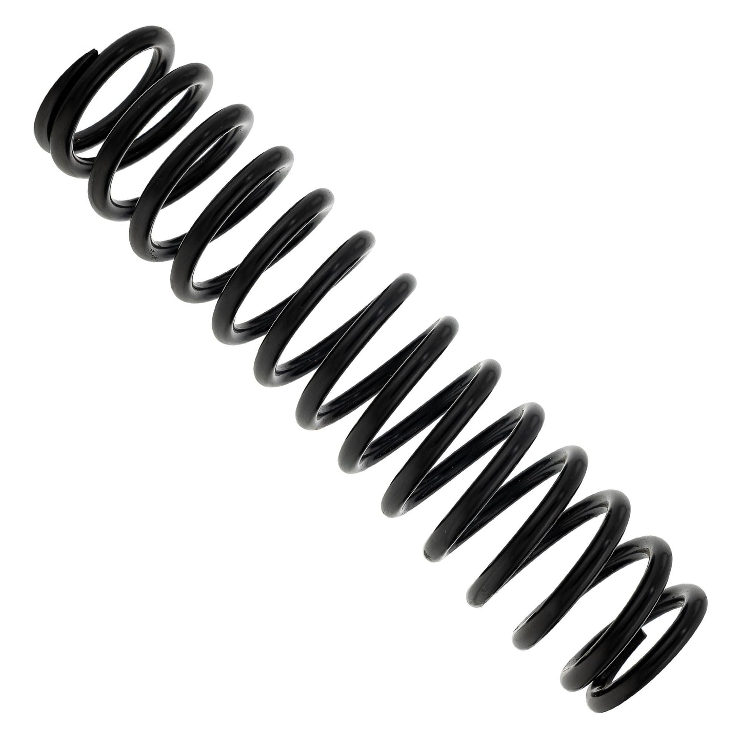 Polaris ATV Suspension Spring, Front, 88 lbs, Medium Gloss Black, Genuine OEM Part 0452996-067, Qty 1