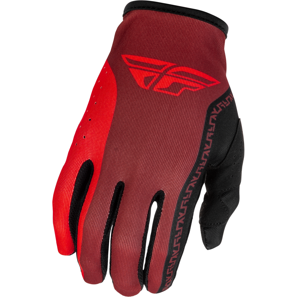 Lite Gloves Black/Red Lg