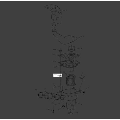 Polaris ATV Palnut, Genuine OEM Part 7670080, Qty 1