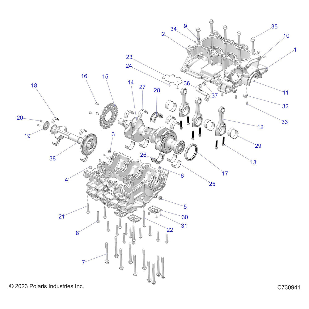 
                      
                        Polaris RZR JET-PISTON COOLING,0.8, Genuine OEM Part 2521788, Qty 1
                      
                    