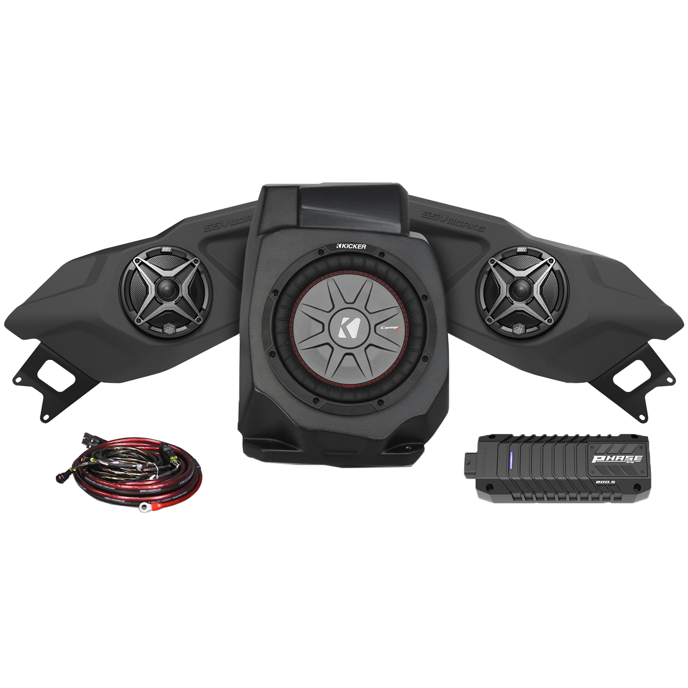 3 Speaker Plug And Play Kit Ride Command