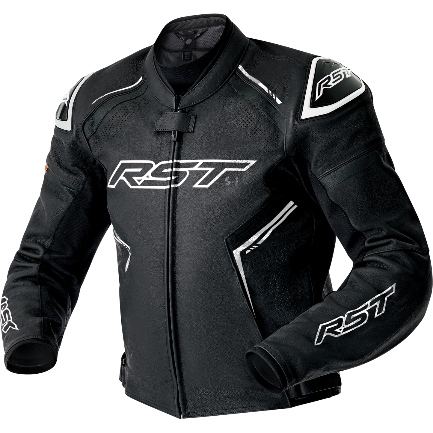 S1 D3o Leather Jacket Blk/Whi 3x