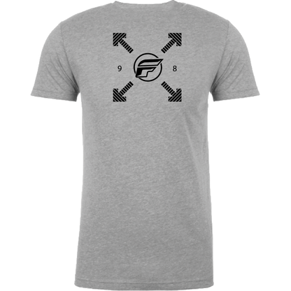 Fly Lost Tee Dark Grey Heather 2x