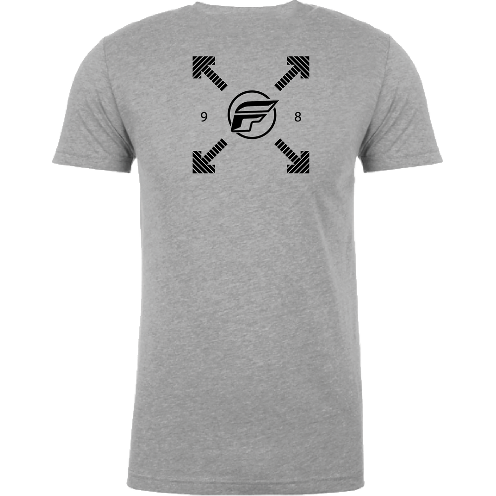 Fly Lost Tee Dark Grey Heather Lg