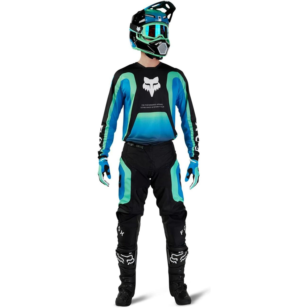 
                      
                        Fox Racing Men's 180 Ballast Motocross Jersey Black/Blue 31275-013
                      
                    