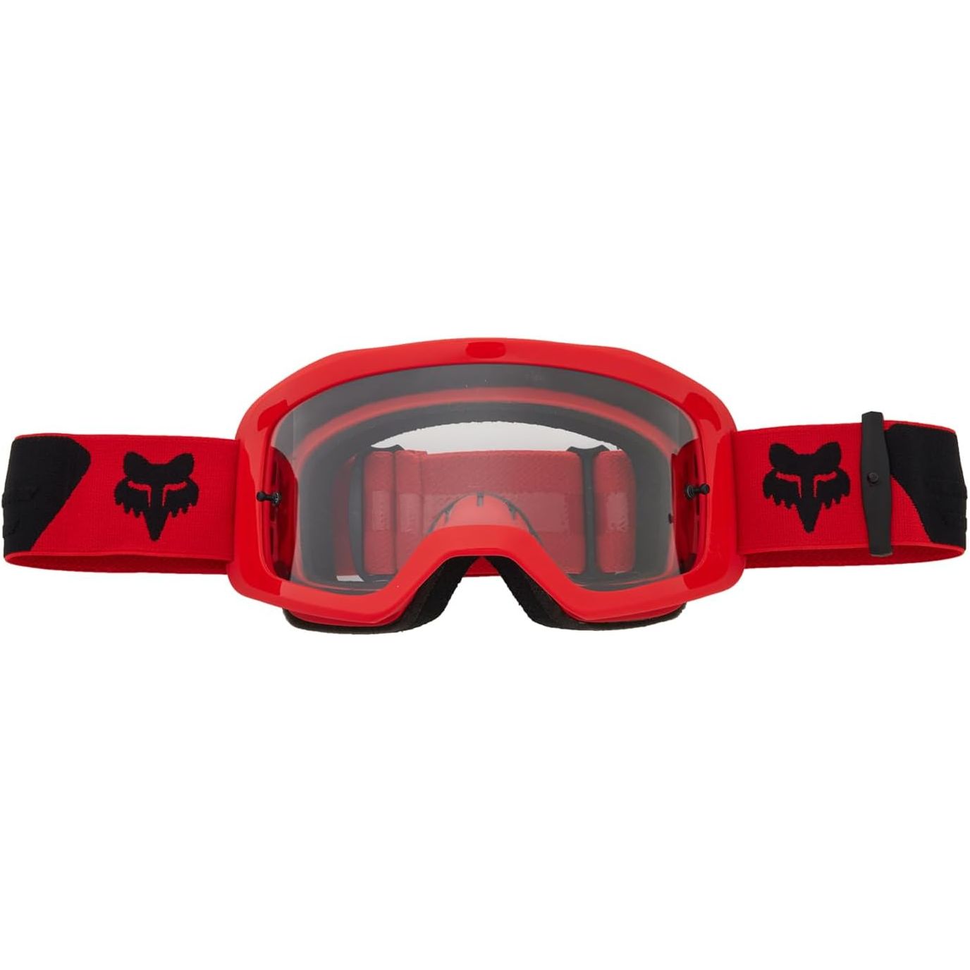 Fox Racing unisex-adult Main Motocross Goggle Fluorescent Red - 31345-110-OS