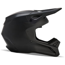 Fox Racing Unisex Kids Youth V1 Motocross Helmet Matte Black 31405-255