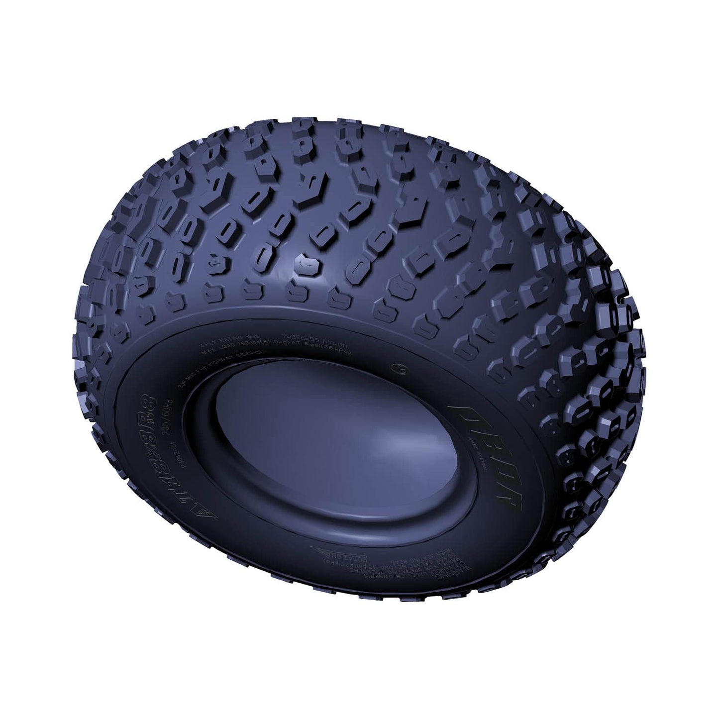 Polaris ATV OBOR Tire, 18x8-R8, Genuine OEM Part 5417074, Qty 1