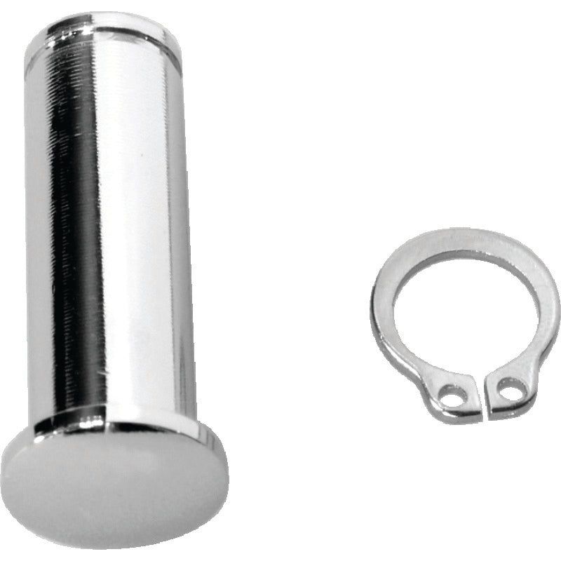 Bikers Choice 99-Up Big Twin 98-03 XL Except 08 Up FLH FLT Chrome Brake Pivot Pin & Clip