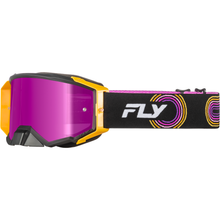 Zone Elite Goggle Blk/Yel/Pur W/ Magenta Mirror/Smoke Lens