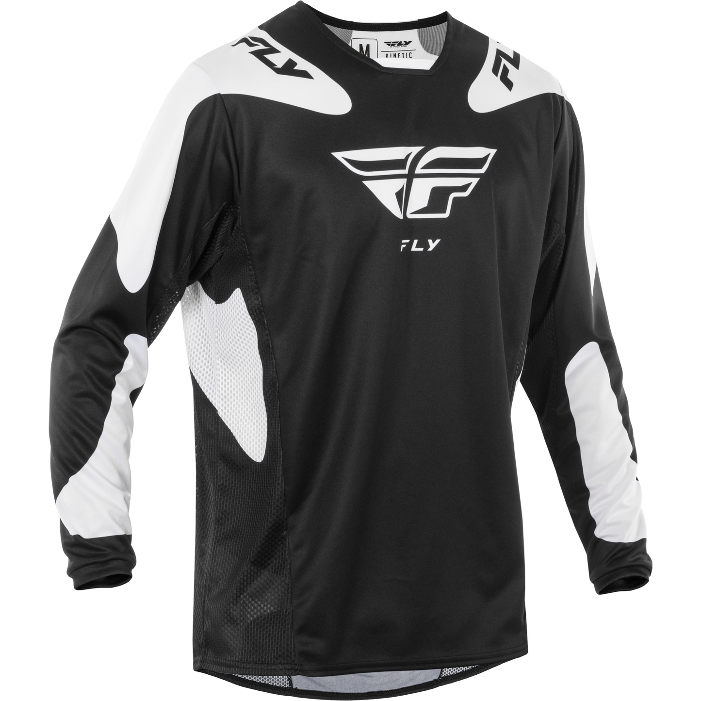 Kinetic Sym Jersey Black/White Lg