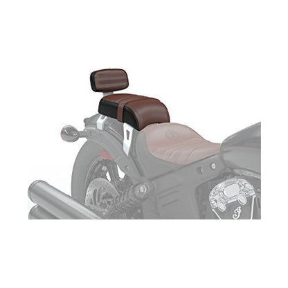 2018-2020 Genuine Indian Scout Bobber Leather Passenger Seat With Backrest 2882853-LNA