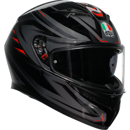 AGV K3 Helmet - Syth - Black/Red - Small 2118381004-021-S