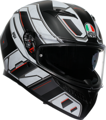AGV K3 Helmet - Rivia - Matte Black/White - 2XL 2118381004-019-XXL