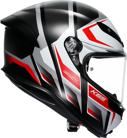 AGV K6 S Helmet - Karve - Matte Black/White/Red - XL 2118395002-025-XL