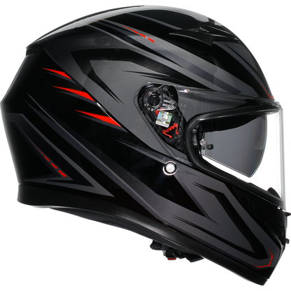 AGV K3 Helmet - Syth - Black/Red - Small 2118381004-021-S