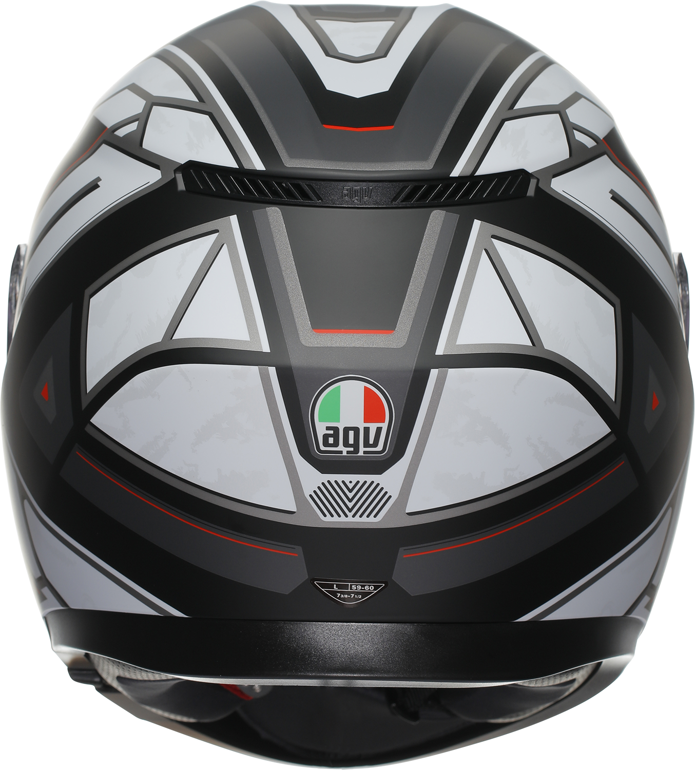 AGV K3 Helmet - Rivia - Matte Black/White - 2XL 2118381004-019-XXL