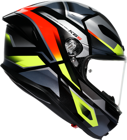 AGV K6 S Helmet - Erazer - Black/Red/Yellow Fluo - 2XL 2118395002-026-XXL