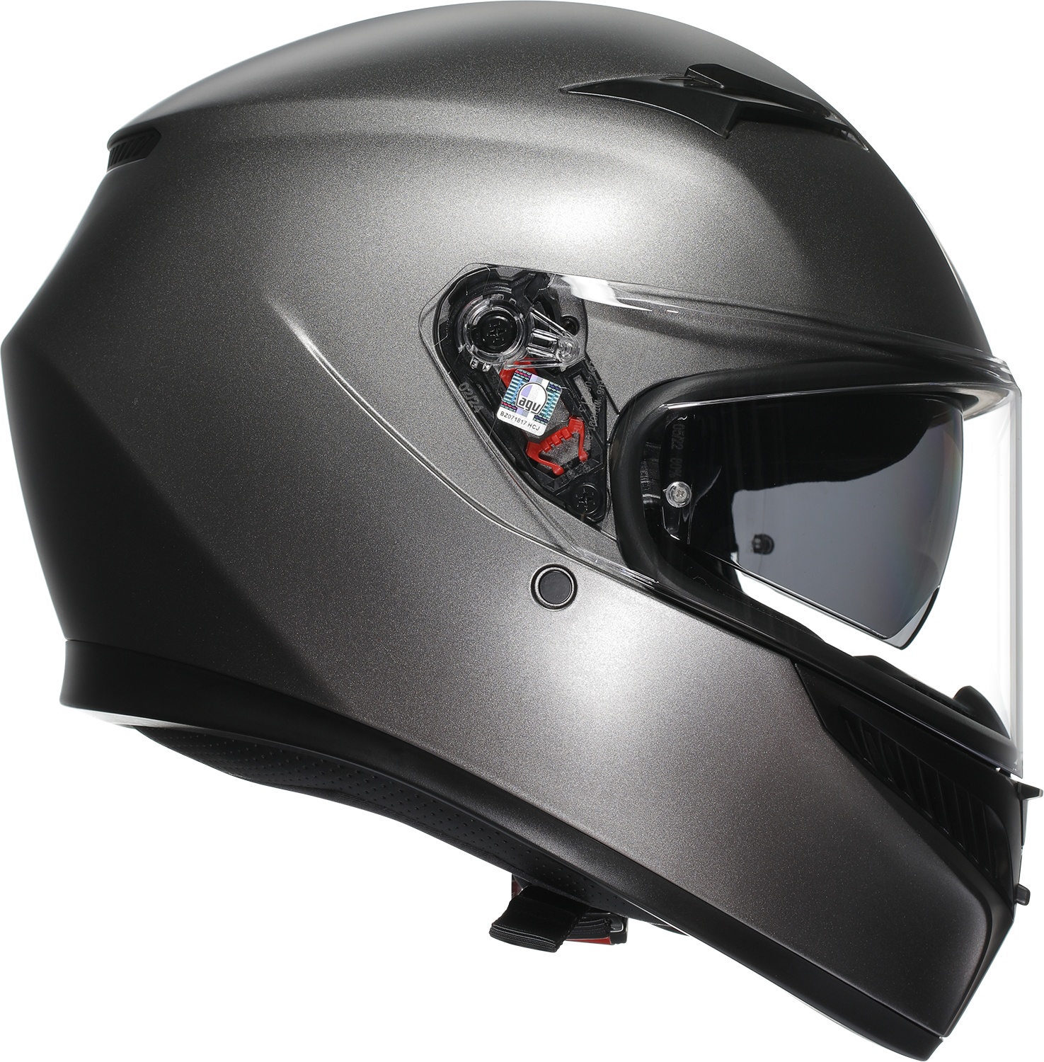 AGV K3 Helmet - Mono - Matte Luna Gray - XS 2118381004-023-XS