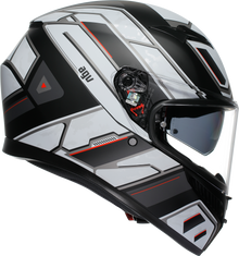 AGV K3 Helmet - Rivia - Matte Black/White - Small 2118381004-019-S