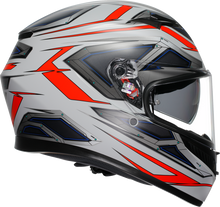 AGV K3 Helmet - Space - Matte White/Red Fluo - Small 2118381004-020-S