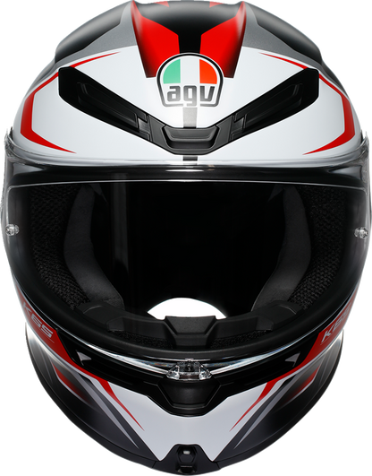 AGV K6 S Helmet - Karve - Matte Black/White/Red - XL 2118395002-025-XL