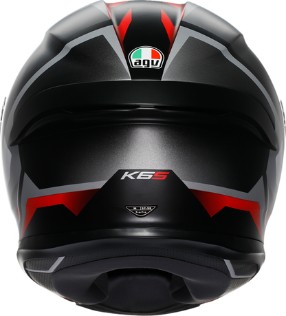 AGV K6 S Helmet - Karve - Matte Black/White/Red - 2XL 2118395002-025-XXL