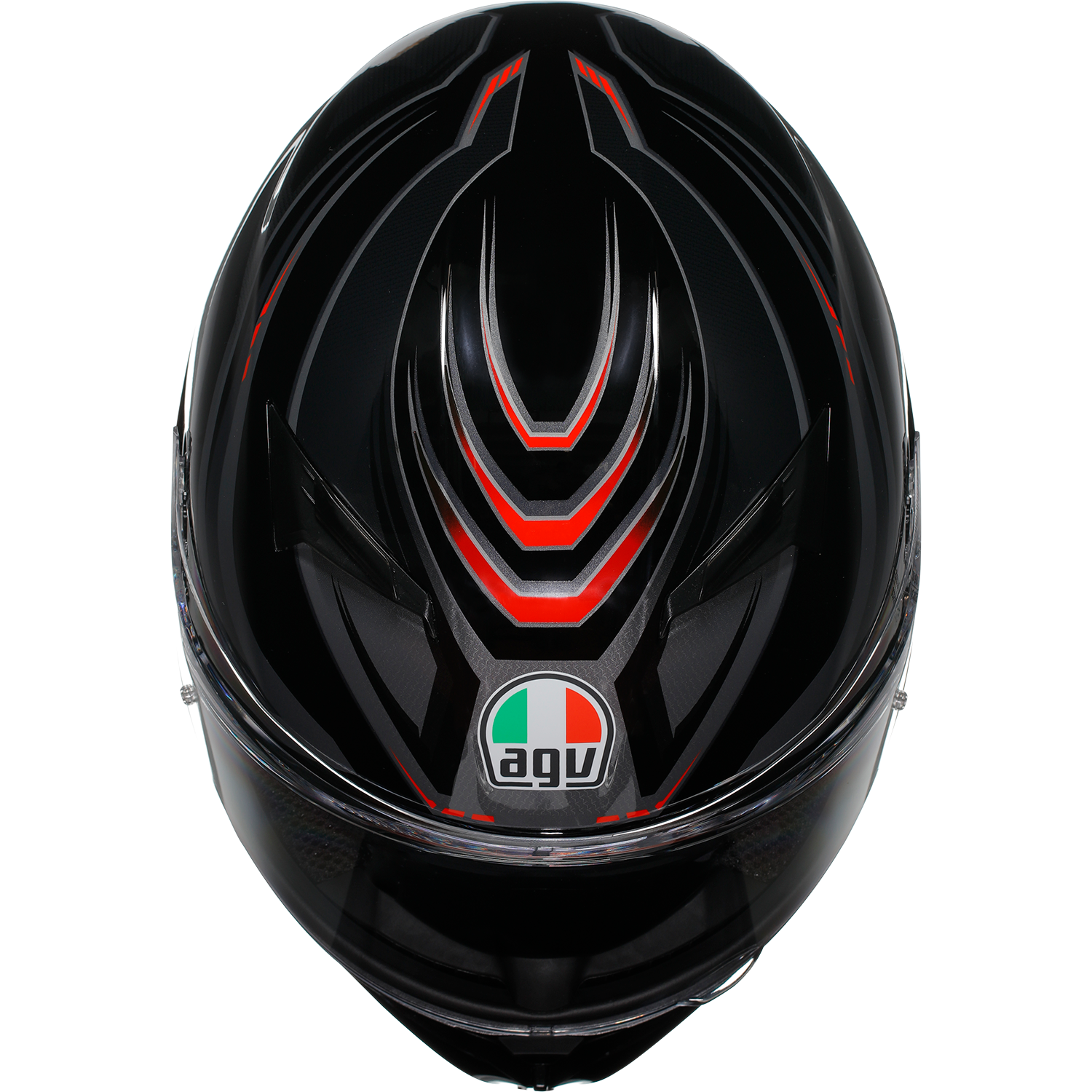 AGV K3 Helmet - Syth - Black/Red - Small 2118381004-021-S