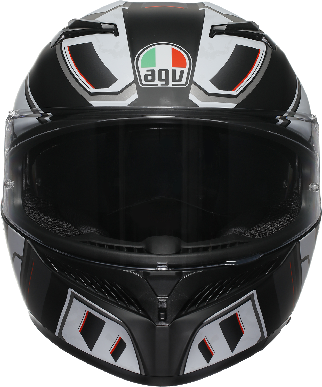AGV K3 Helmet - Rivia - Matte Black/White - 2XL 2118381004-019-XXL
