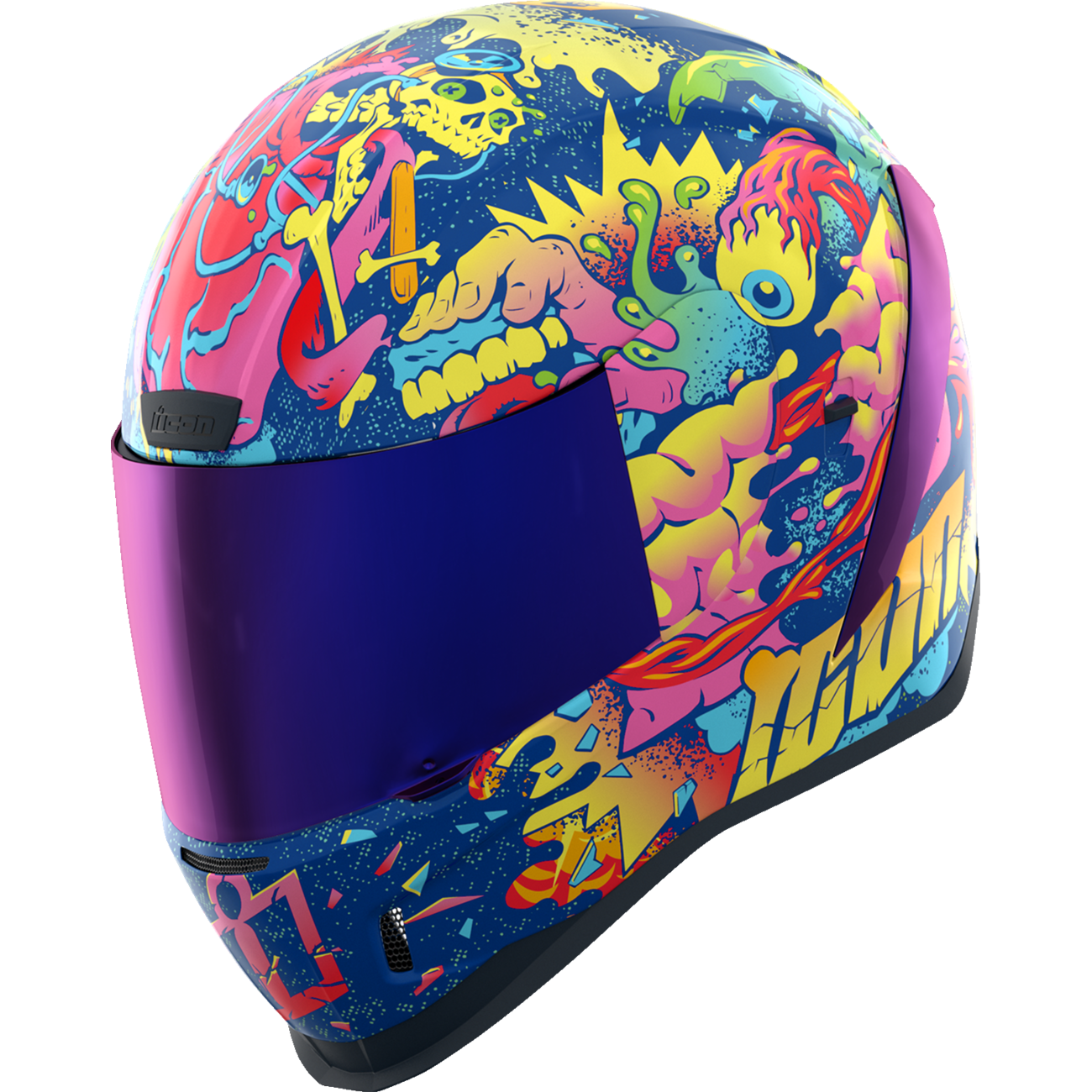 ICON Airform* Helmet - Scatterbrain - MIPS? - Purple - 2XL 0101-17921