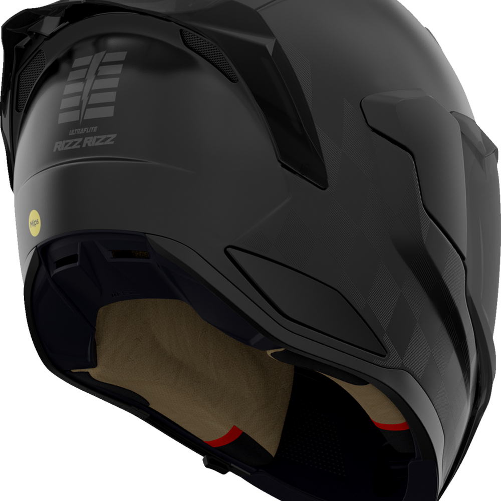 
                      
                        ICON Ultraflite Helmet - Rizz Rizz - MIPS? - Black - Large 0101-17934
                      
                    