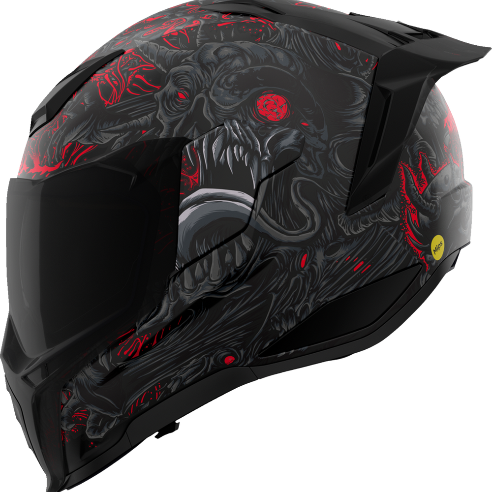 ICON Ultraflite Helmet - Misanthrope - MIPS? - Black - Small 0101-17924